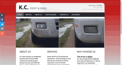 Desktop Screenshot of kcdentding.com